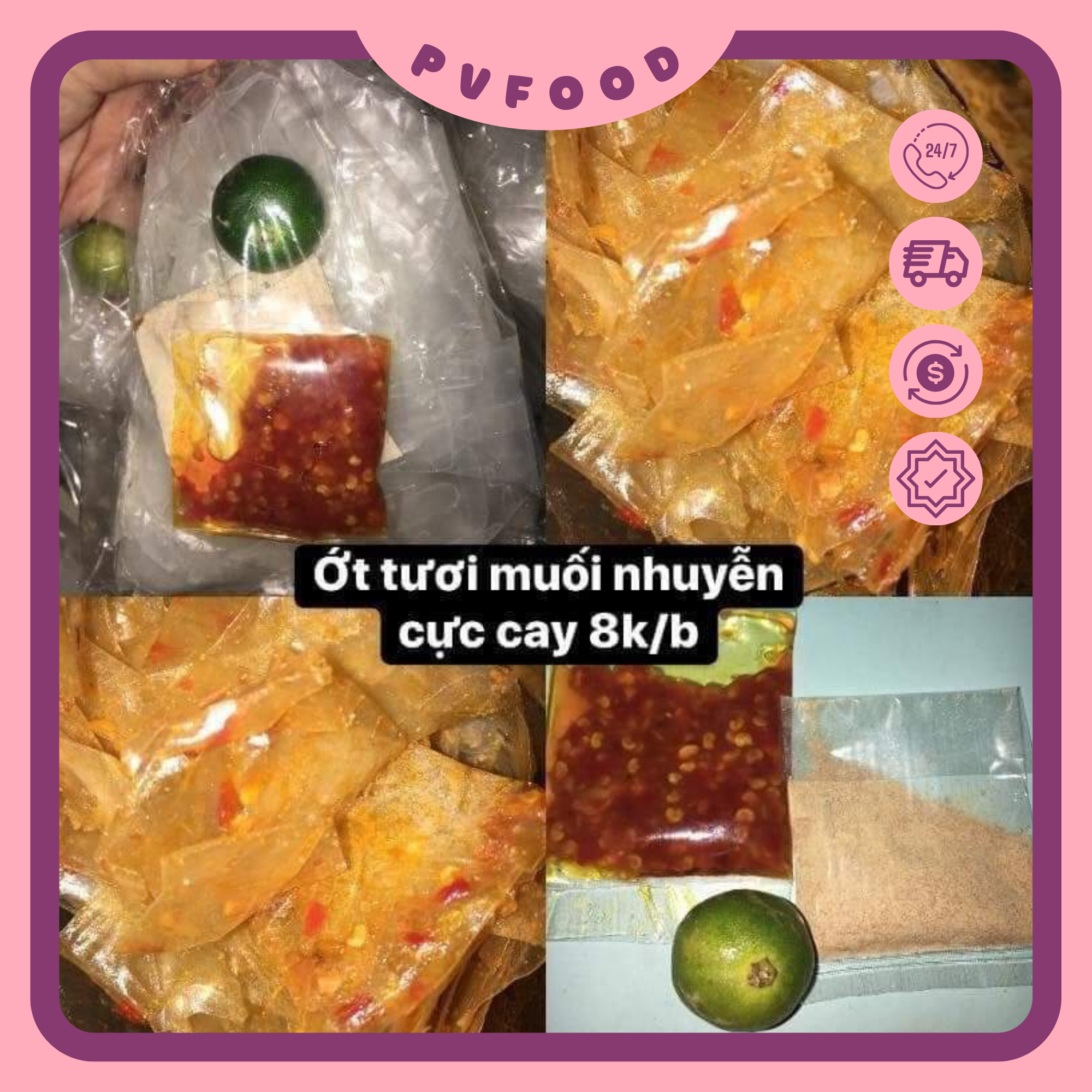 Bánh Tráng Ớt Tươi Muối Nhuyễn Siêu Cay