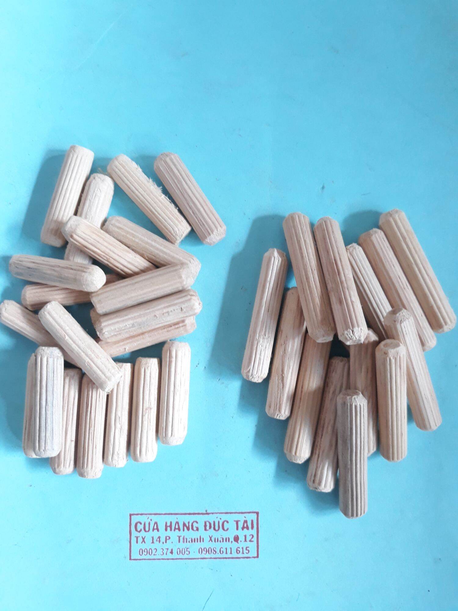 Chốt gỗ 8mm 100gram khoảng 100 con