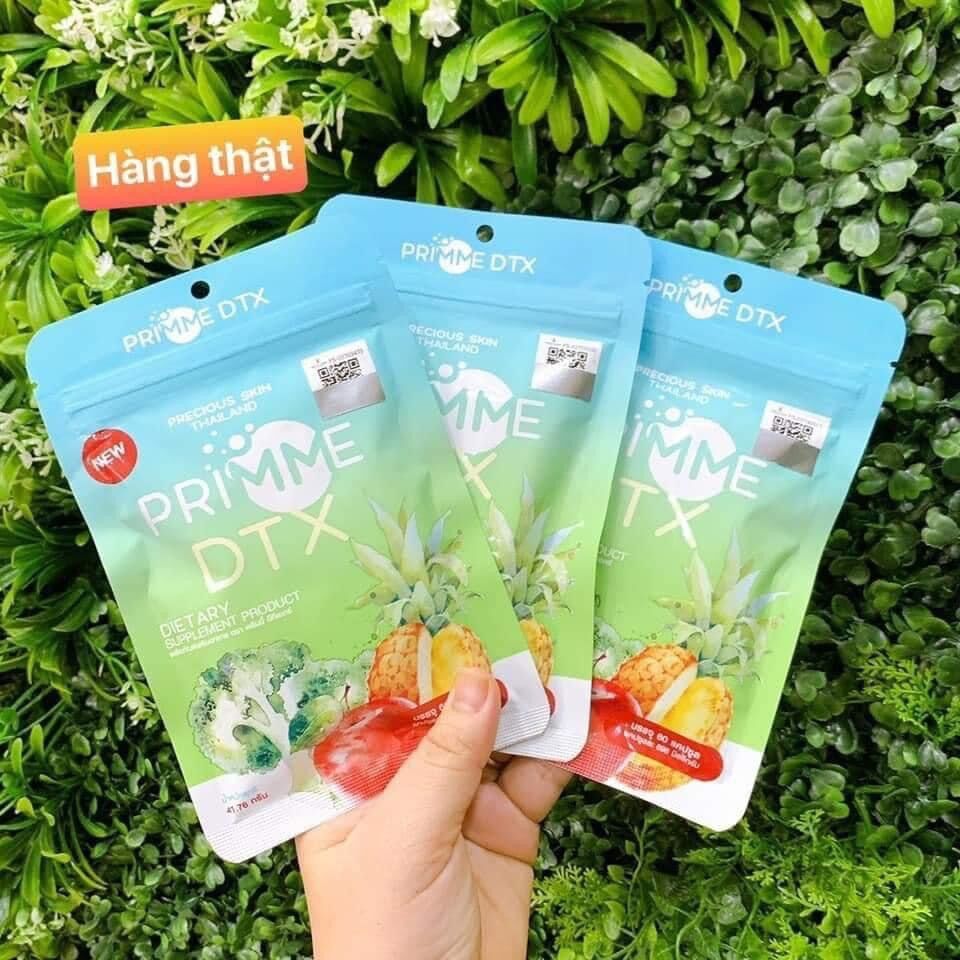Gói 60viên giảm mỡ bụng dtx primme thái lan