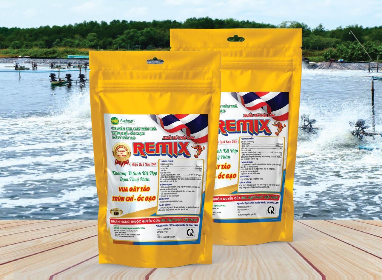 siêu ốc gạo trùng chỉ - gây màu trà nước