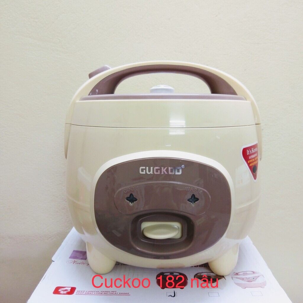 🐬Nồi cơm điện GUGKOO1,8 lít(4-6 nguội ăn) kèm xửng hấp ( Bảo hành 12 tháng)