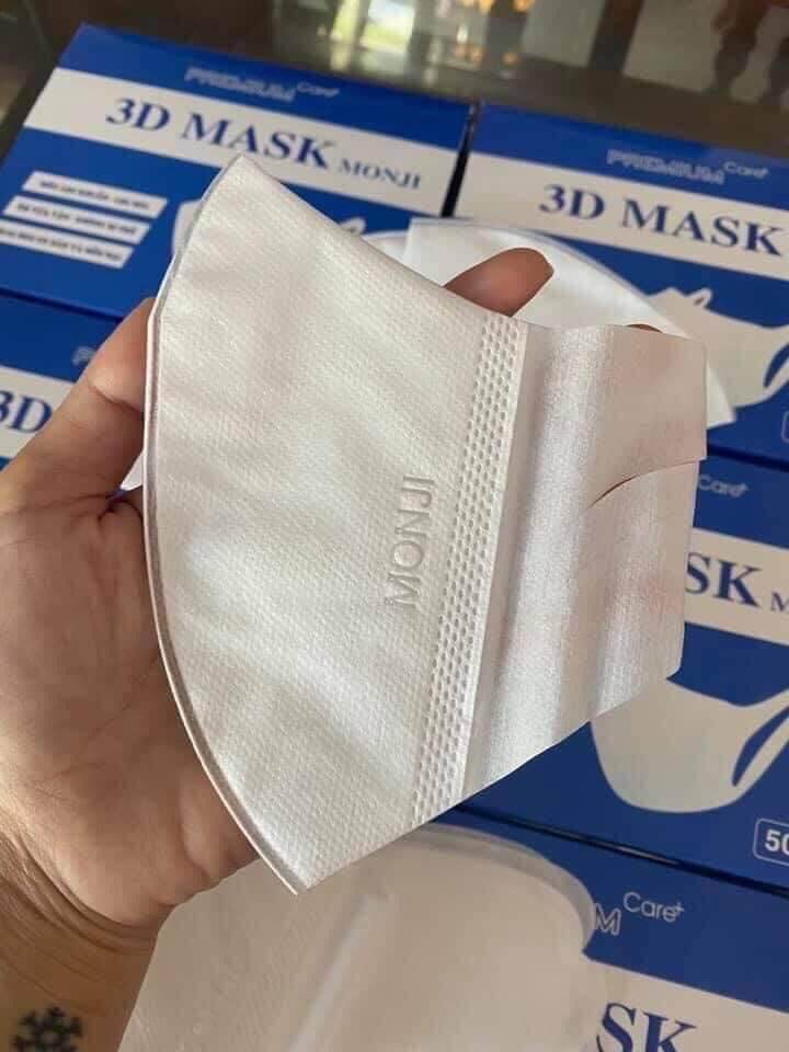 KHẨU TRANG 3D MASK 1h 50 cái