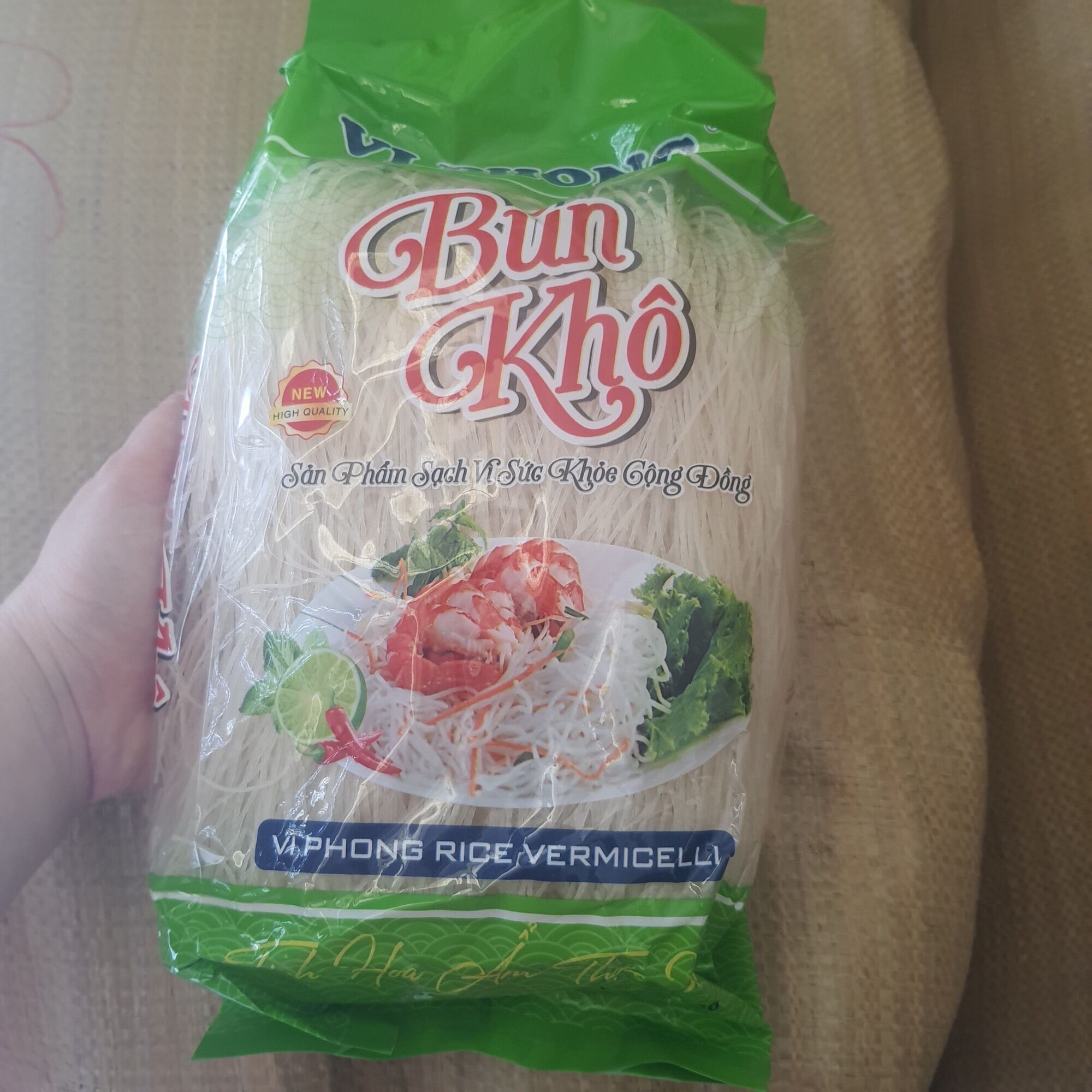 500g Bún gạo khô Vi Phong - 500g