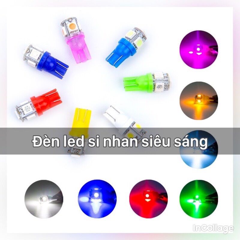 Đèn Led Xi Nhan Chân T10 [Giá 1 Cái]