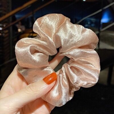 Buộc tóc Cột Tóc Vải Scrunchies nhiều màu