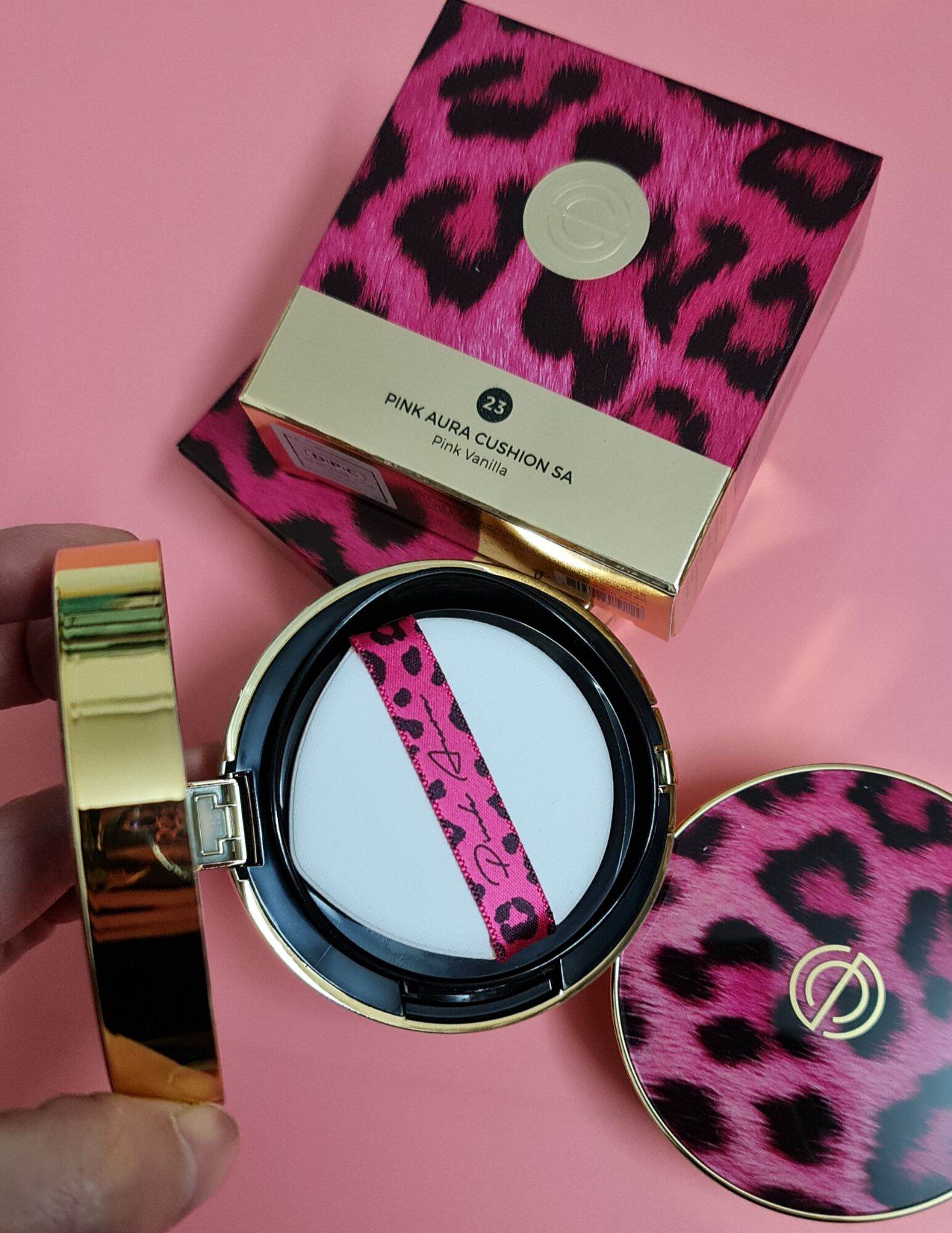 CUSHION DPC PINK AURA SA VỎ DA HỒNG