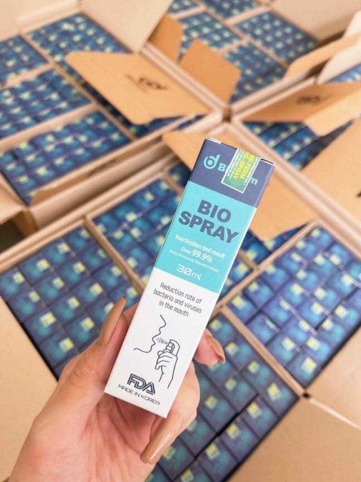 XỊT HỌNG BIO SPRAY XỊT HỌNG SÁT KHUẨN