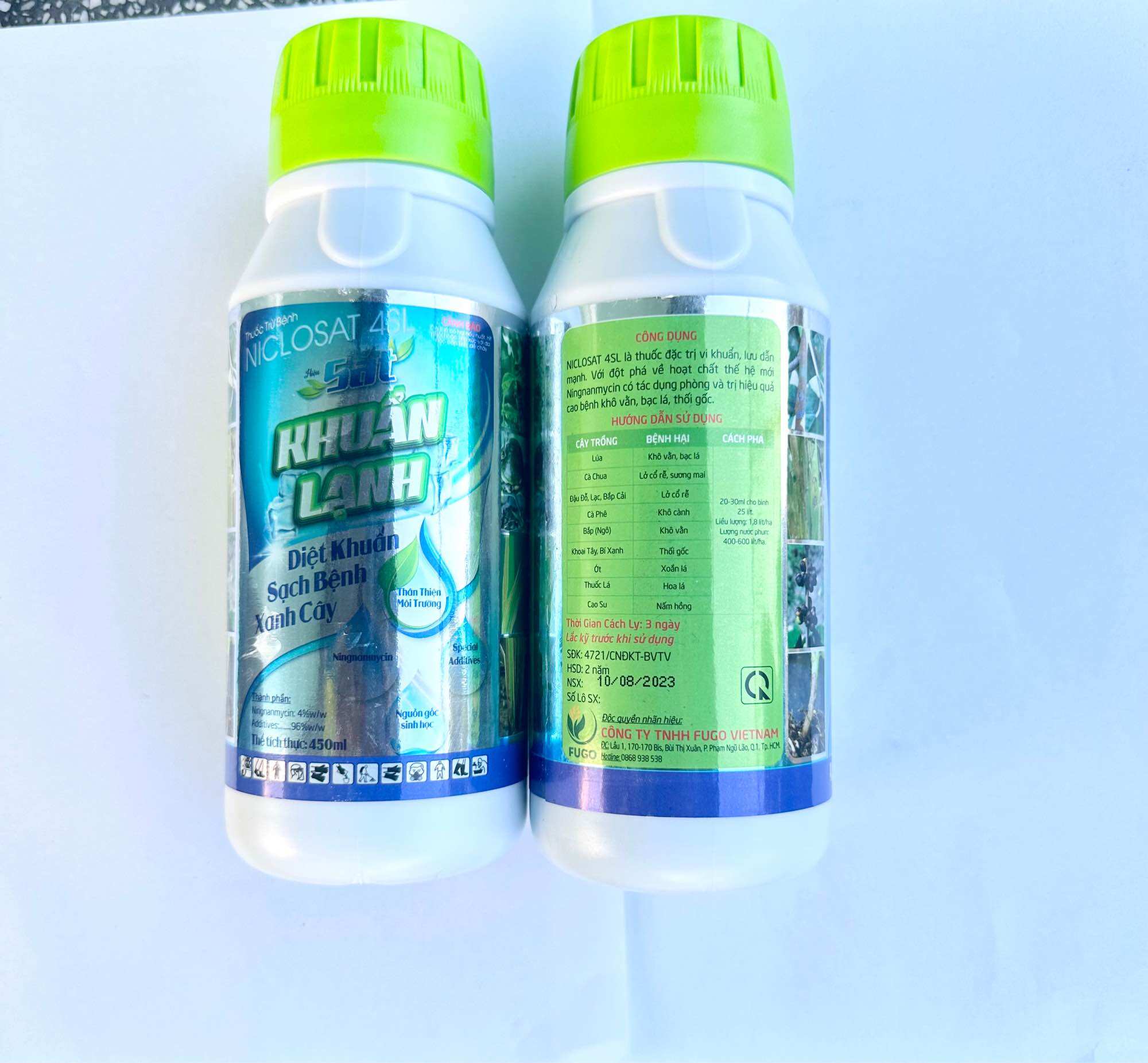 Sát khuẩn lạnh Ningnanmycin 4% w/w