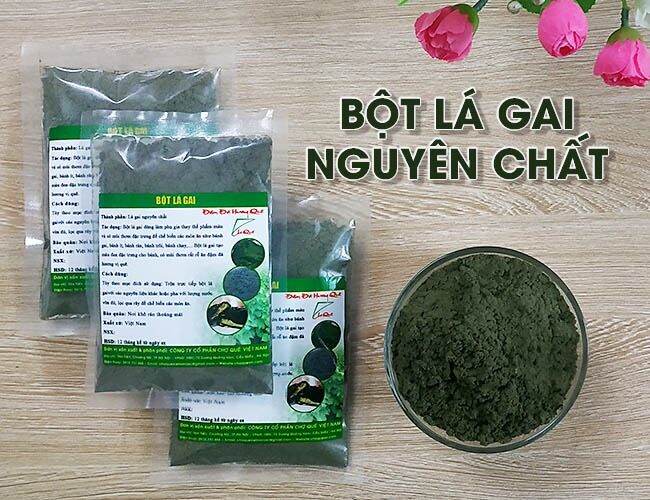 bột lá gai
