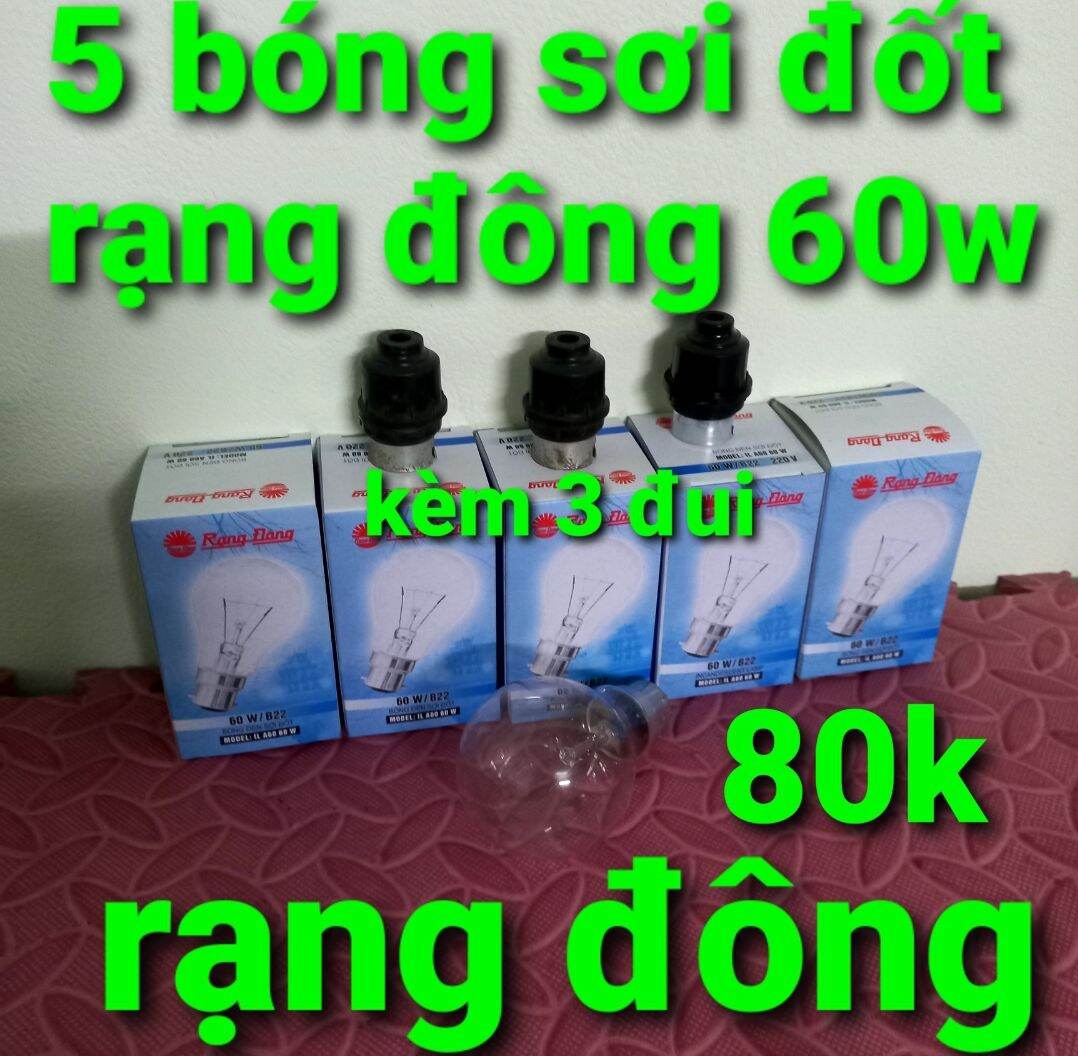 Bóng đèn rạng đông sợi đốt 60w