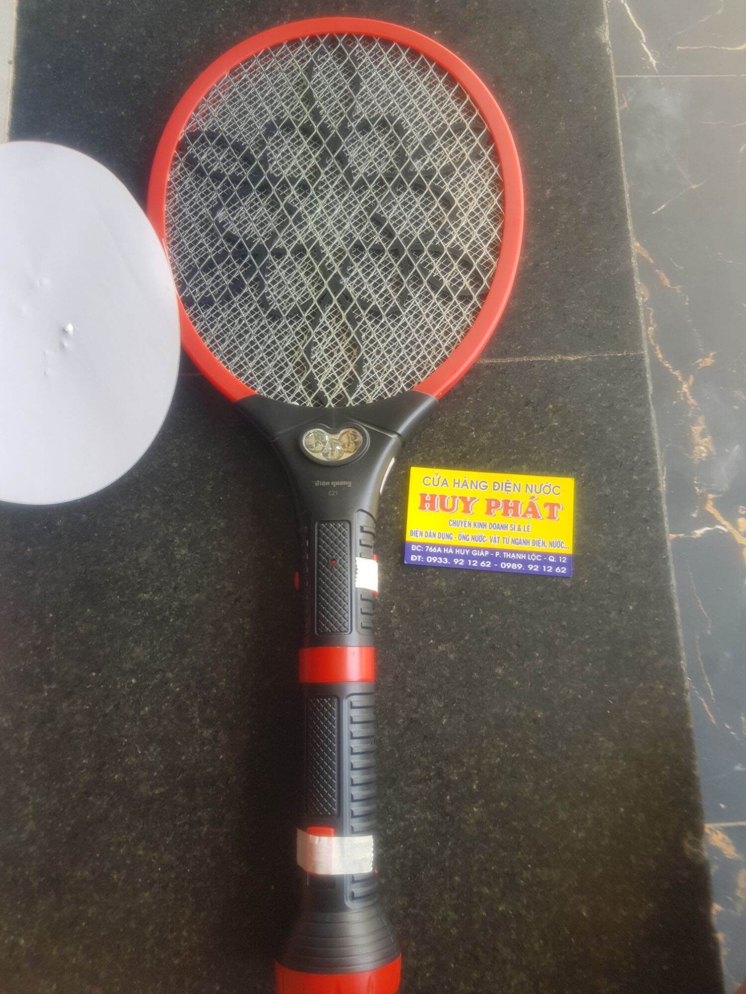Bộ vợt muỗi đa năng điện quang emr06l blr hàng chính hãng bảo hành 1 năm