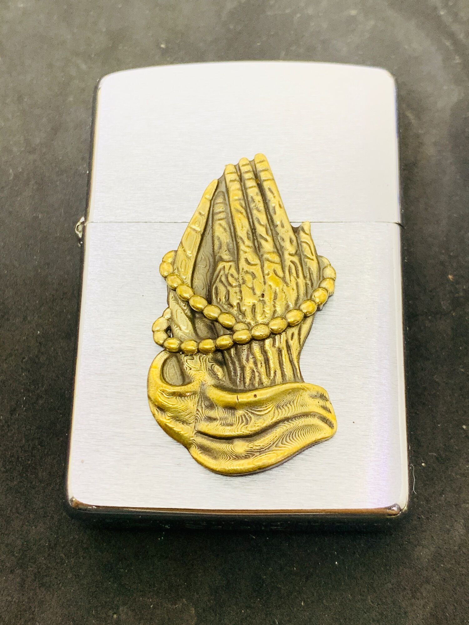 Eblem Tay phật dán Zippo