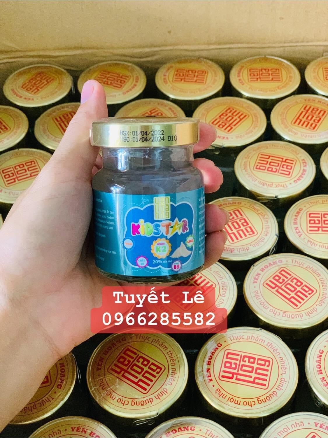 Set 10 hũ Yến trẻ em Kidstar