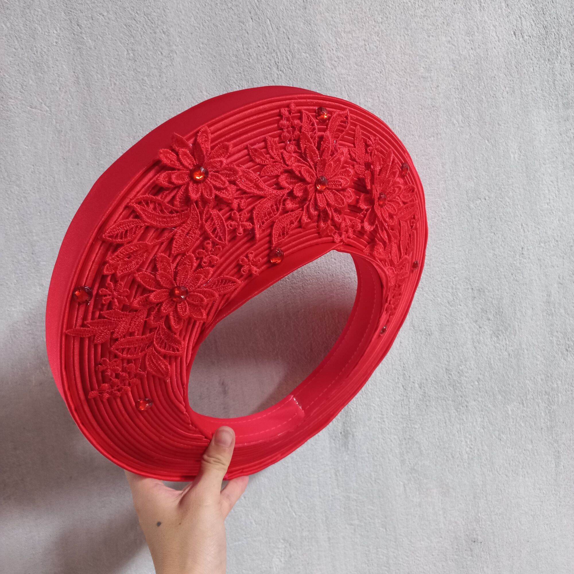 khăn xếp cô dâu 25 tầng, khăn đống cô dâu