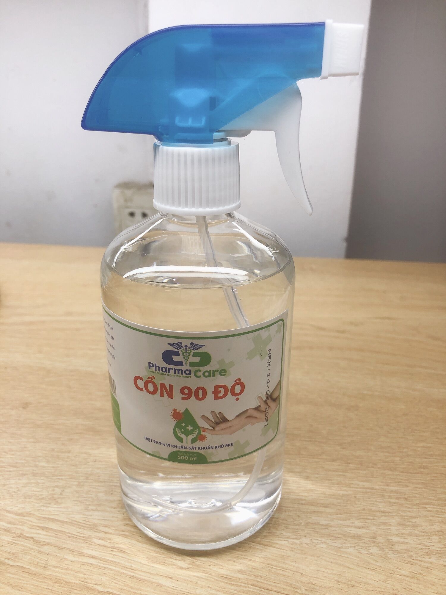 Cồn phrama care 90 độ 500ml