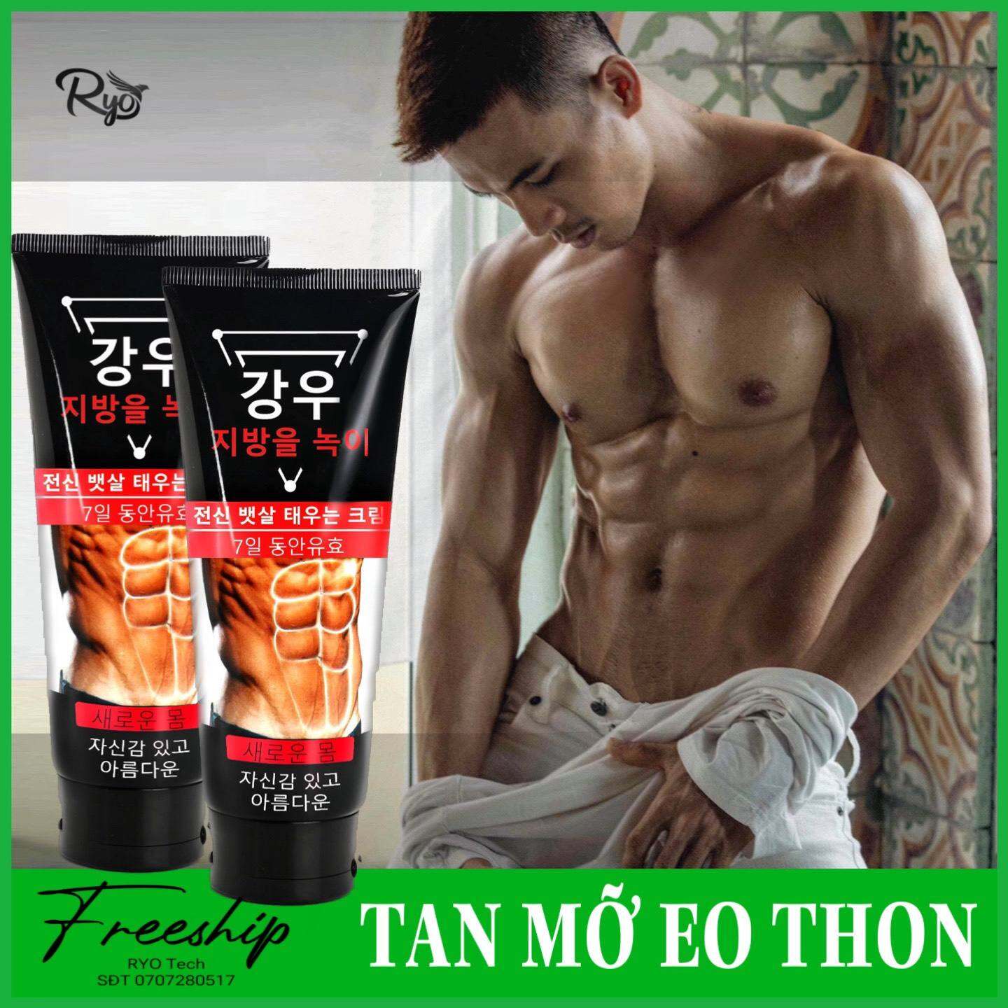 Kem Tan Mỡ Bụng Gangwoo - Gel tan mỡ bụng săn chắc cơ tuýp 230ml