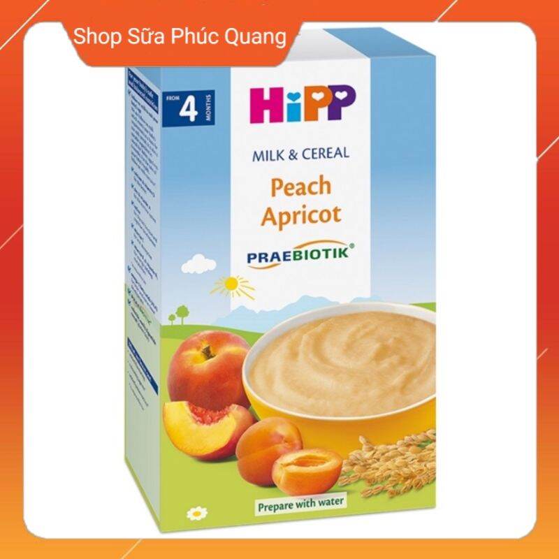 Bột ăn dặm HiPP đủ 7 vị cho bé từ 4 tháng tuổi ( Date mới )