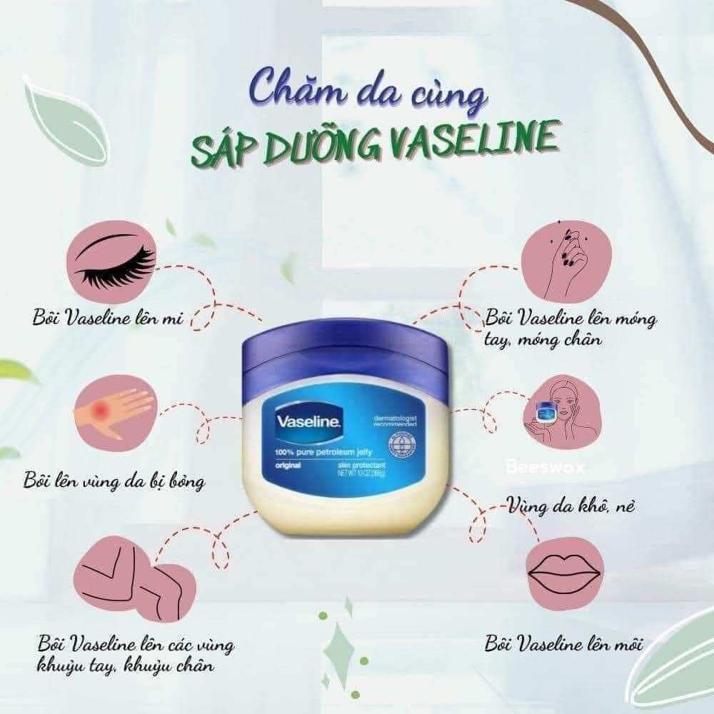 Sáp dưỡng Vaseline 49g của Mỹ