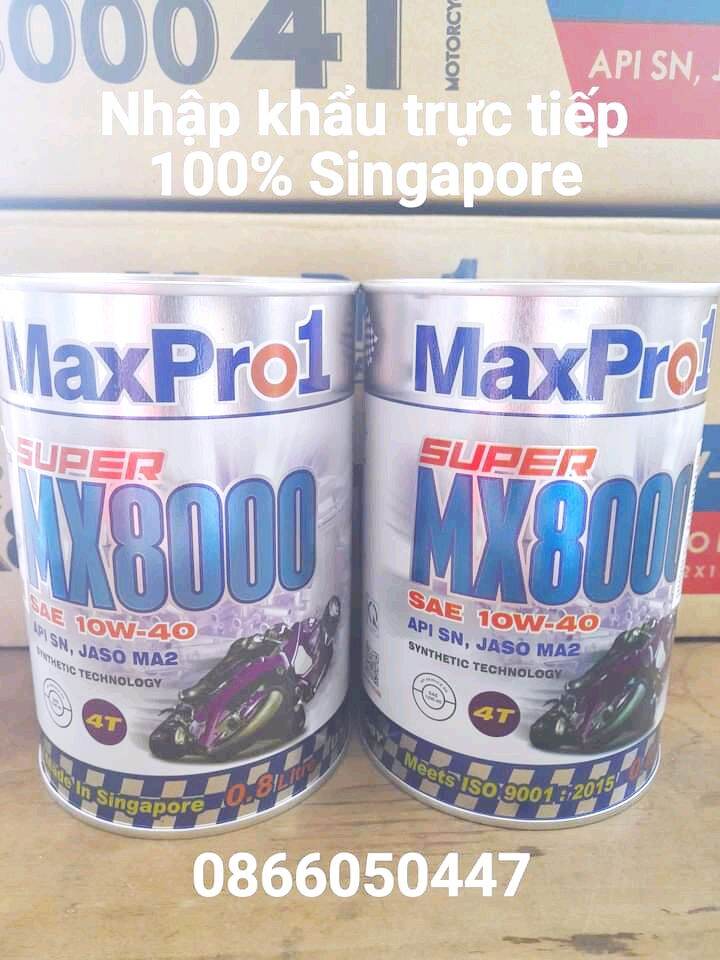 Maxpro1 Super MX8000 800ml xe số