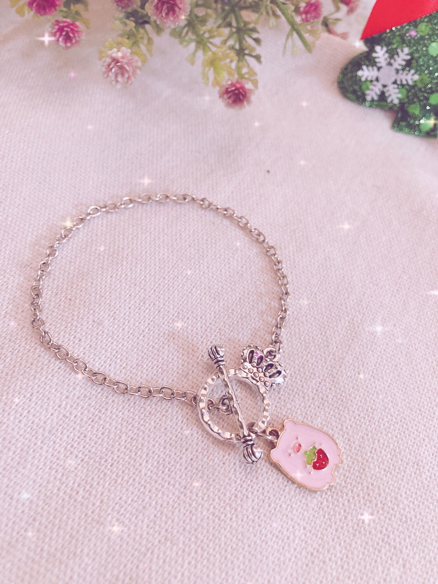 Lắc tay handmade nữ xinh xắn nhiều hình cute