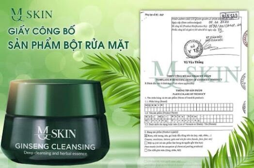 Bột rửa mặt mqskin