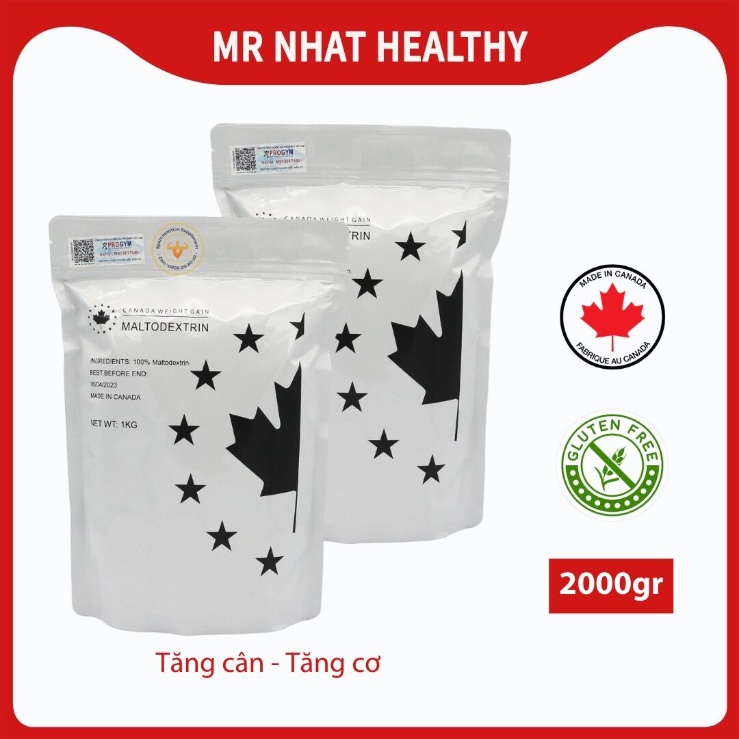 [Hcm][Combo 2 Túi Ko Quà Tặng ] Sữa Tăng Cân Tăng Cơ Maltodextrin Canada