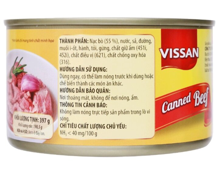 Bò Hầm Vissan Hộp 397g