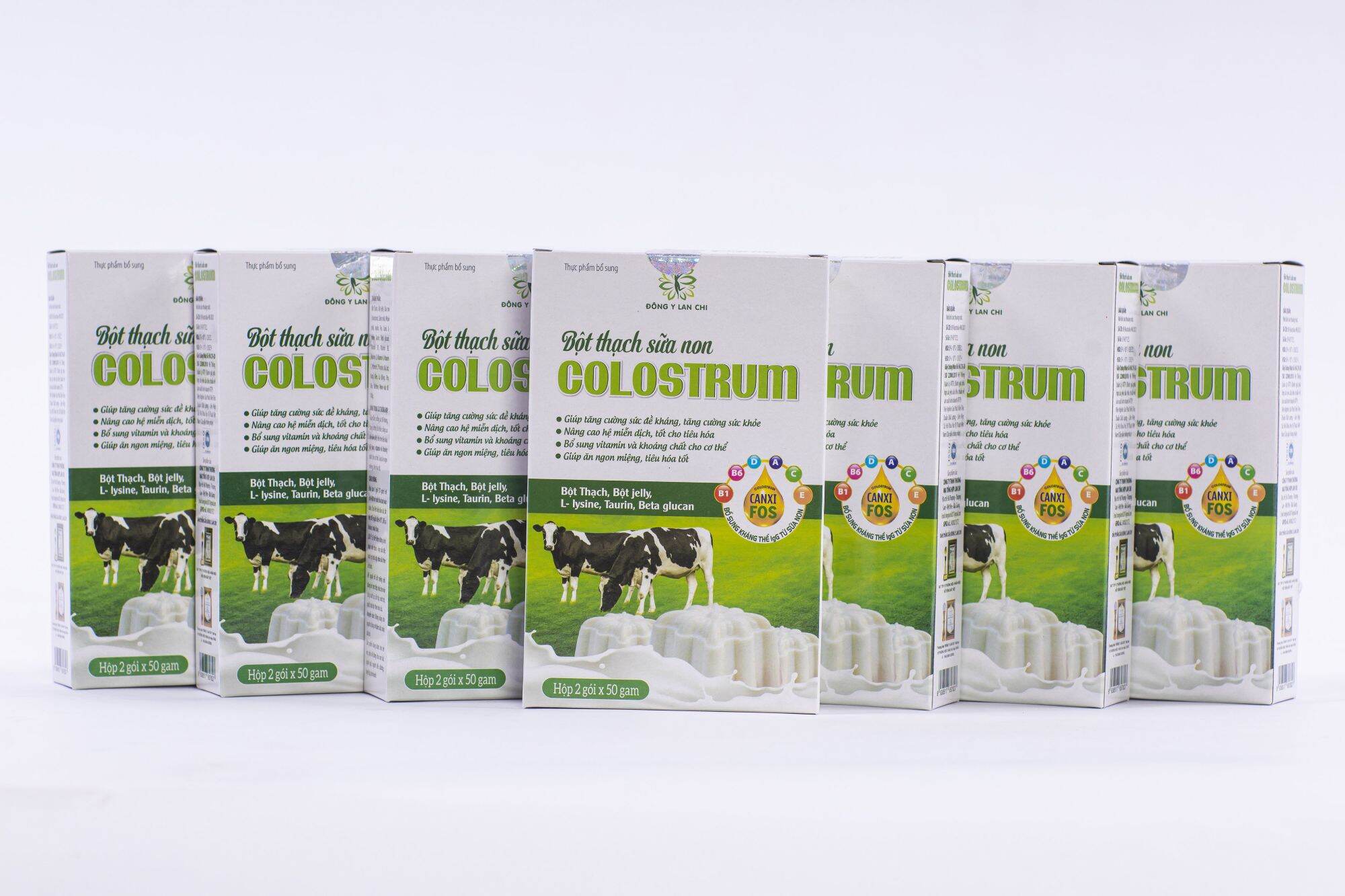 bột thạch sữa non lan chi (1 hộp có 2gói 100g)