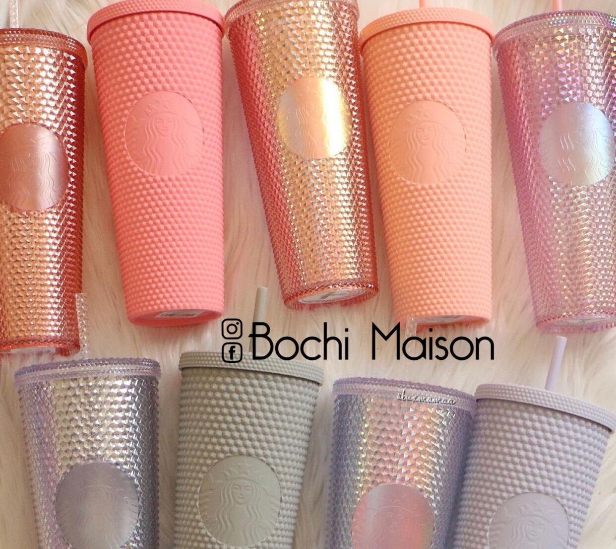 |starbucks chính hãng| ly gai studded starbucks giới hạn size khủng 710ml