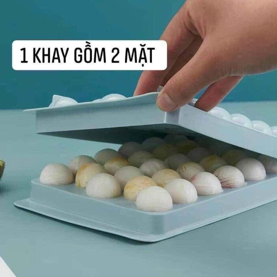Khay làm đá viên tròn Việt Nhật (33 viên)