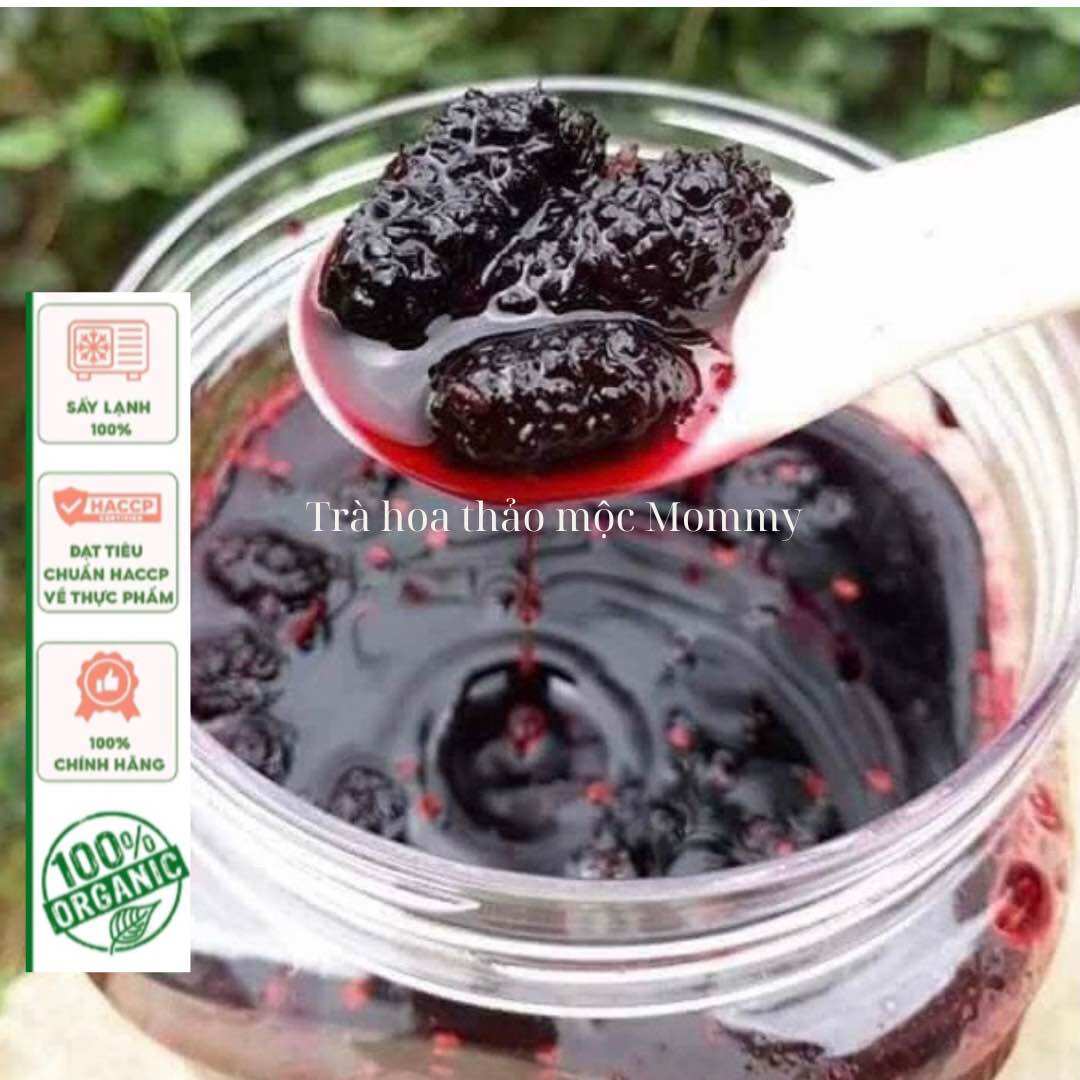 Siro dâu tằm Mứt dâu tằm ngâm đường chua ngọt hủ 1,1kg
