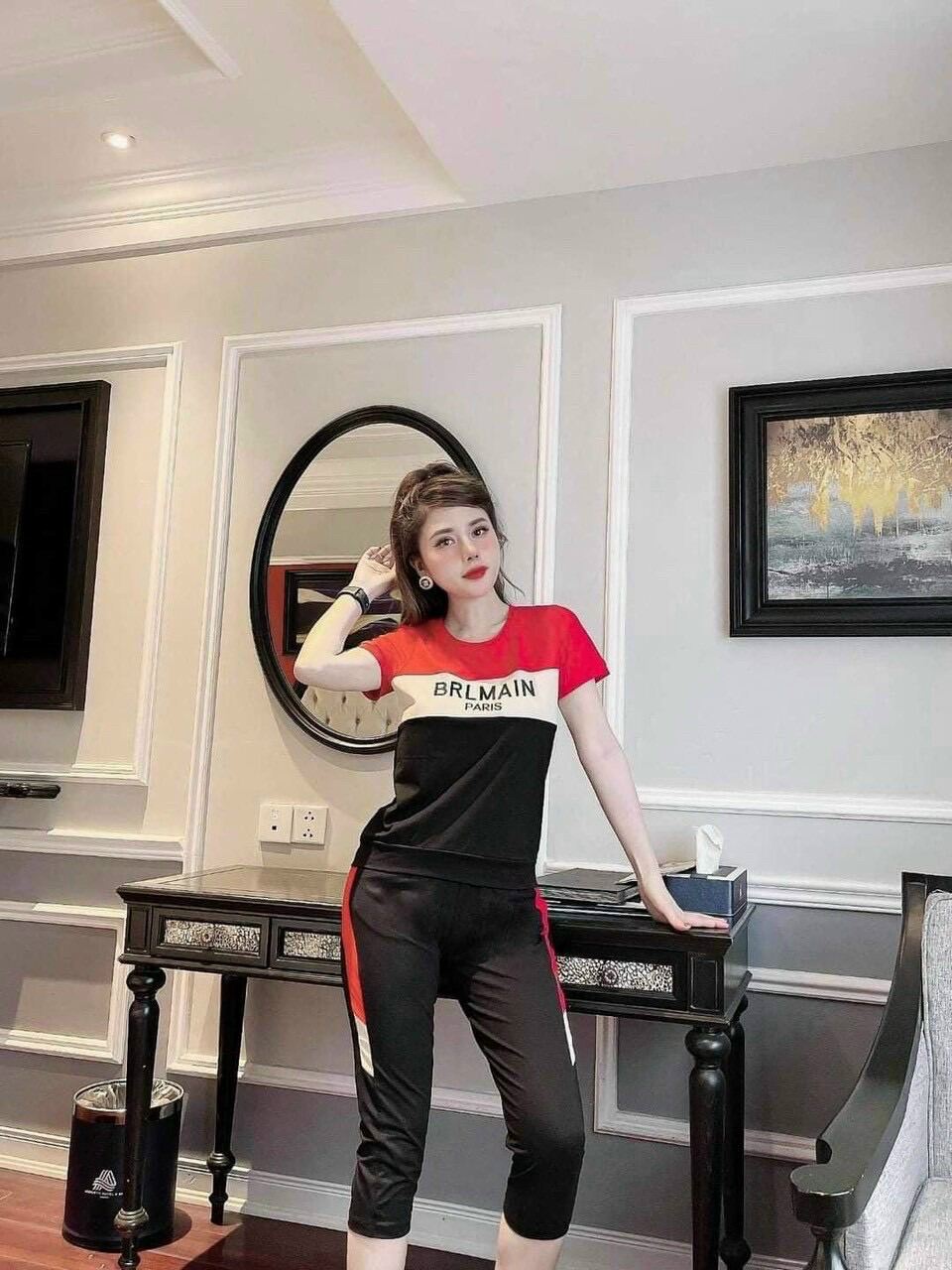 Đồ bộ mặc nhà, set bộ thun lửng, set bộ ngố chất cotton co giản mặc nhà dễ thương form rộng thoải mái bigsize tới 85kg