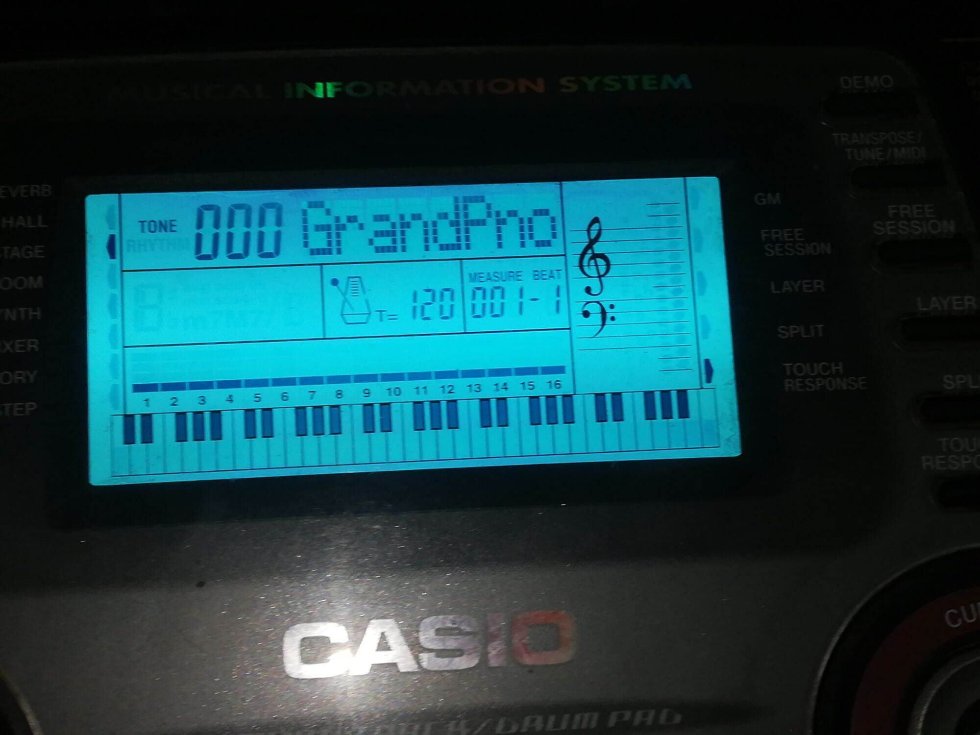 đàn organ Casio CTK 631