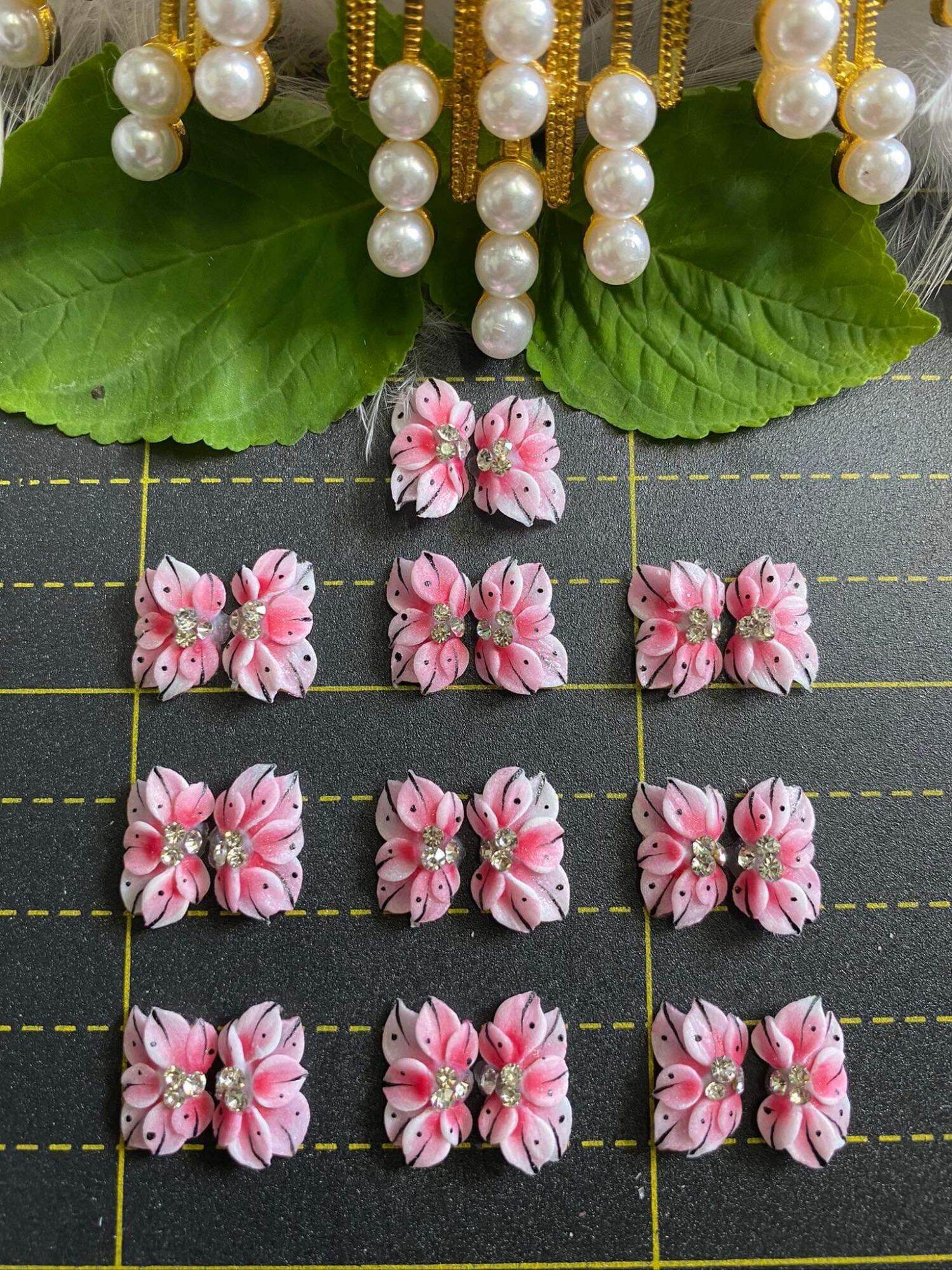 hoa bột nail 3D