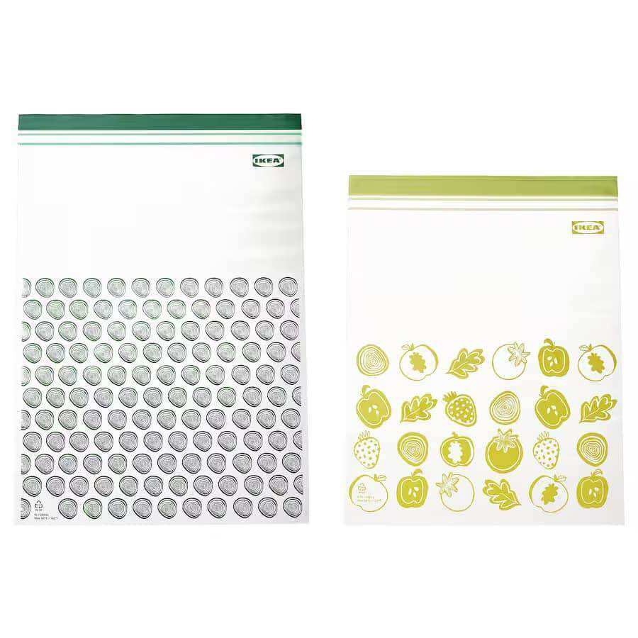 Bộ túi zip 30c 6l va 4,5l IKEA