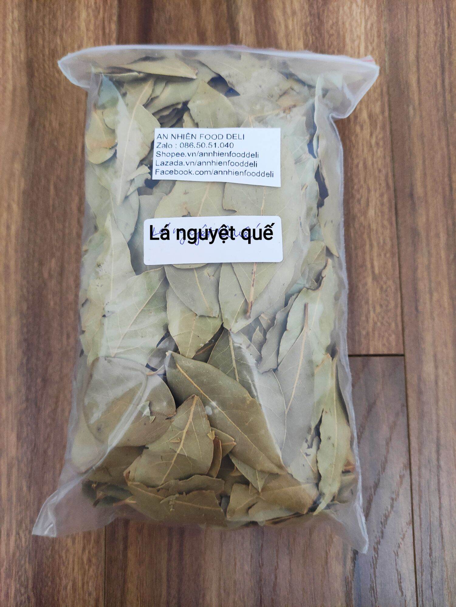 Lá nguyệt quế 100 gram gia vị lá thơm dùng nấu ăn