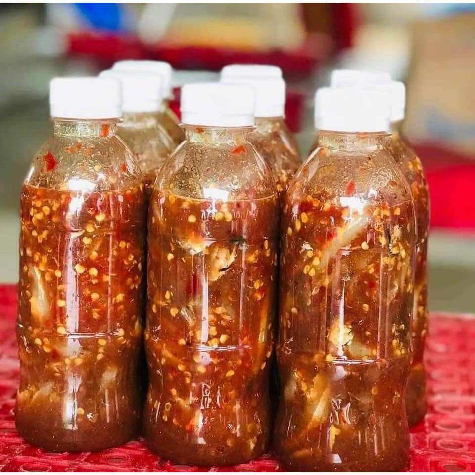 3 chai mắm cá cơm Đặc Sản Cam Ranh Khánh Hòa