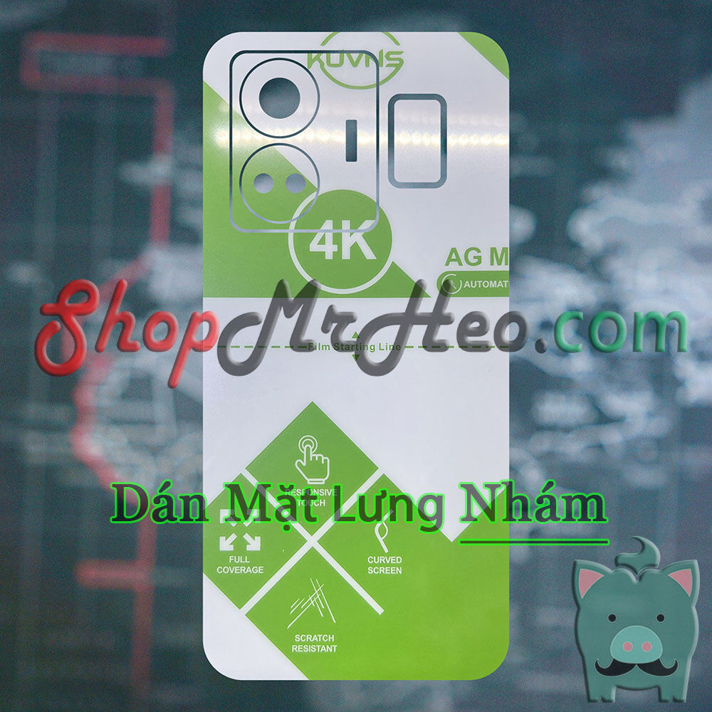 Dán dẻo ppf full sau lưng viền realme gt neo5 - neo 5 | realme gt3 - ppf 4 lớp dễ dán
