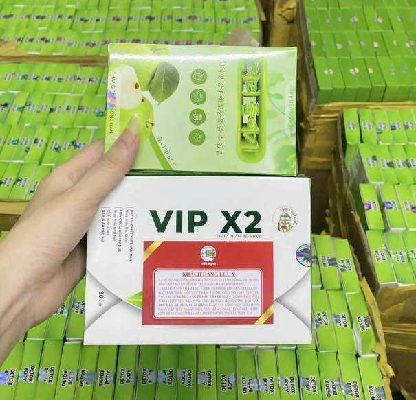 Thảo Mộc Giảm Cân Tiến Hạnh Vip X2 Đánh Bay Mỡ Bụng Đùi Mẫu Mới Siêu Mạnh +khoá cân táo