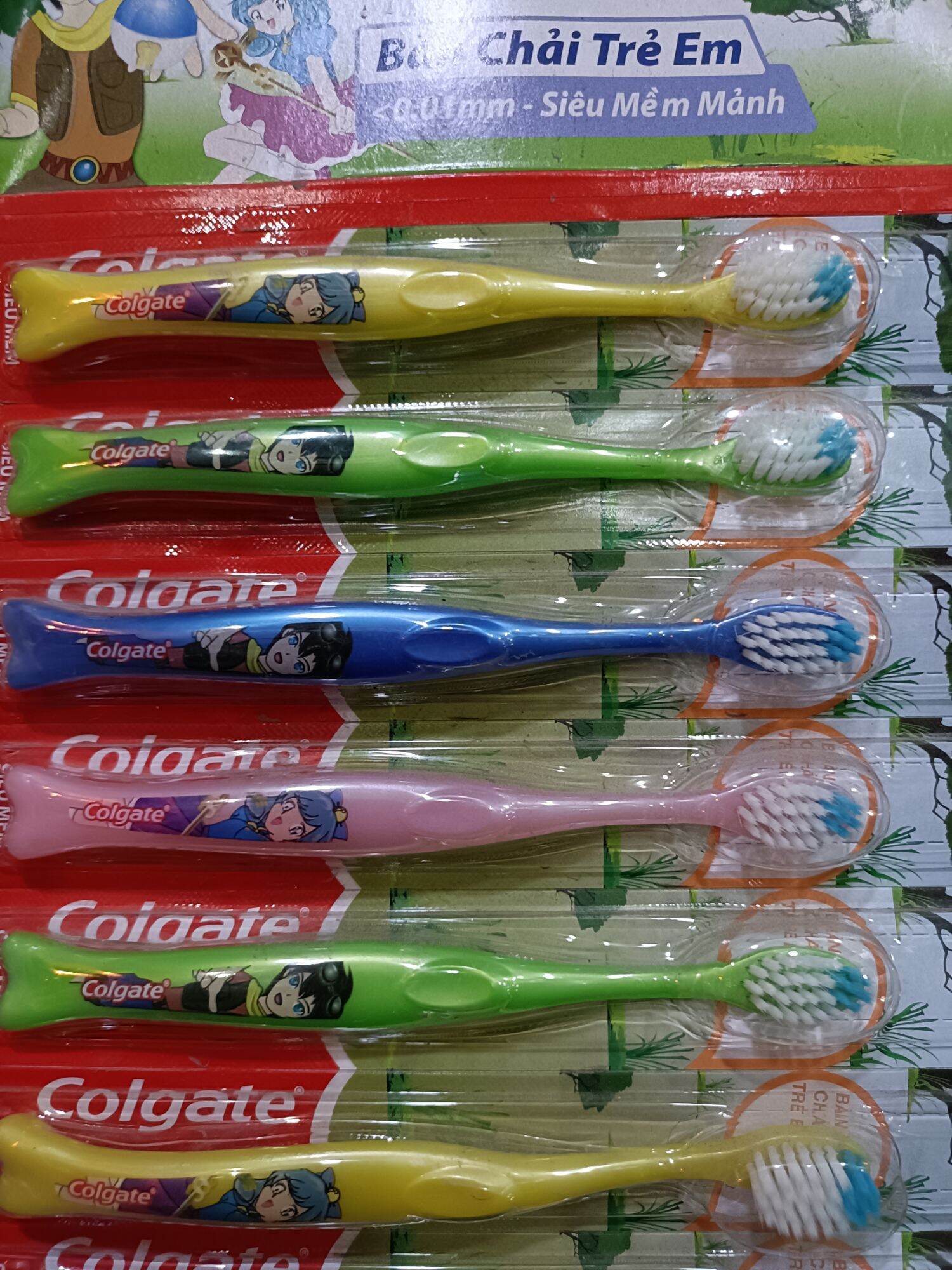 Bàn chải đánh răng COLGATE trẻ em siêu mềm mảnh