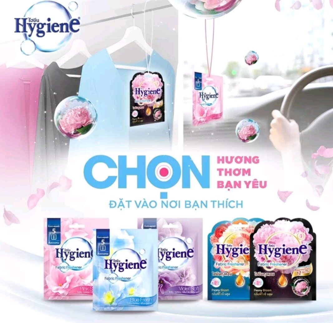 Túi thơm Hygiene Thái Lan chọn màu