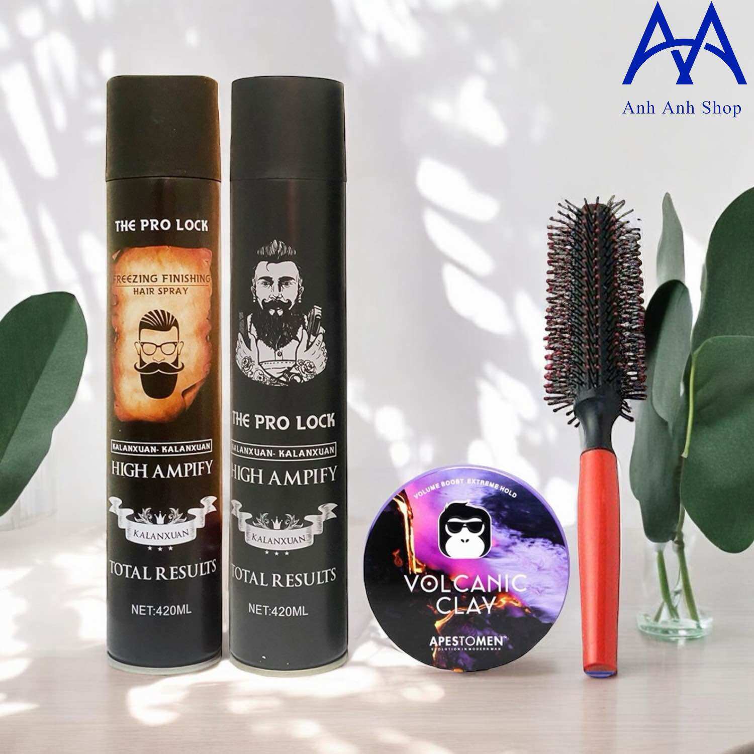 [TẶNG LƯỢC + GÔM] Sáp Vuốt Tóc Nam, Sáp Vuốt Tóc Nam Volcanic Clay Apestomen 2019, Keo Vuốt Tóc Nam, - Giúp tóc giữ nếp, chất sáp mềm dễ vuốt, hương thơm dễ chịu, lựa chọn cho tóc khó vào nếp - Giá giảm đến 45% trong hôm nay!