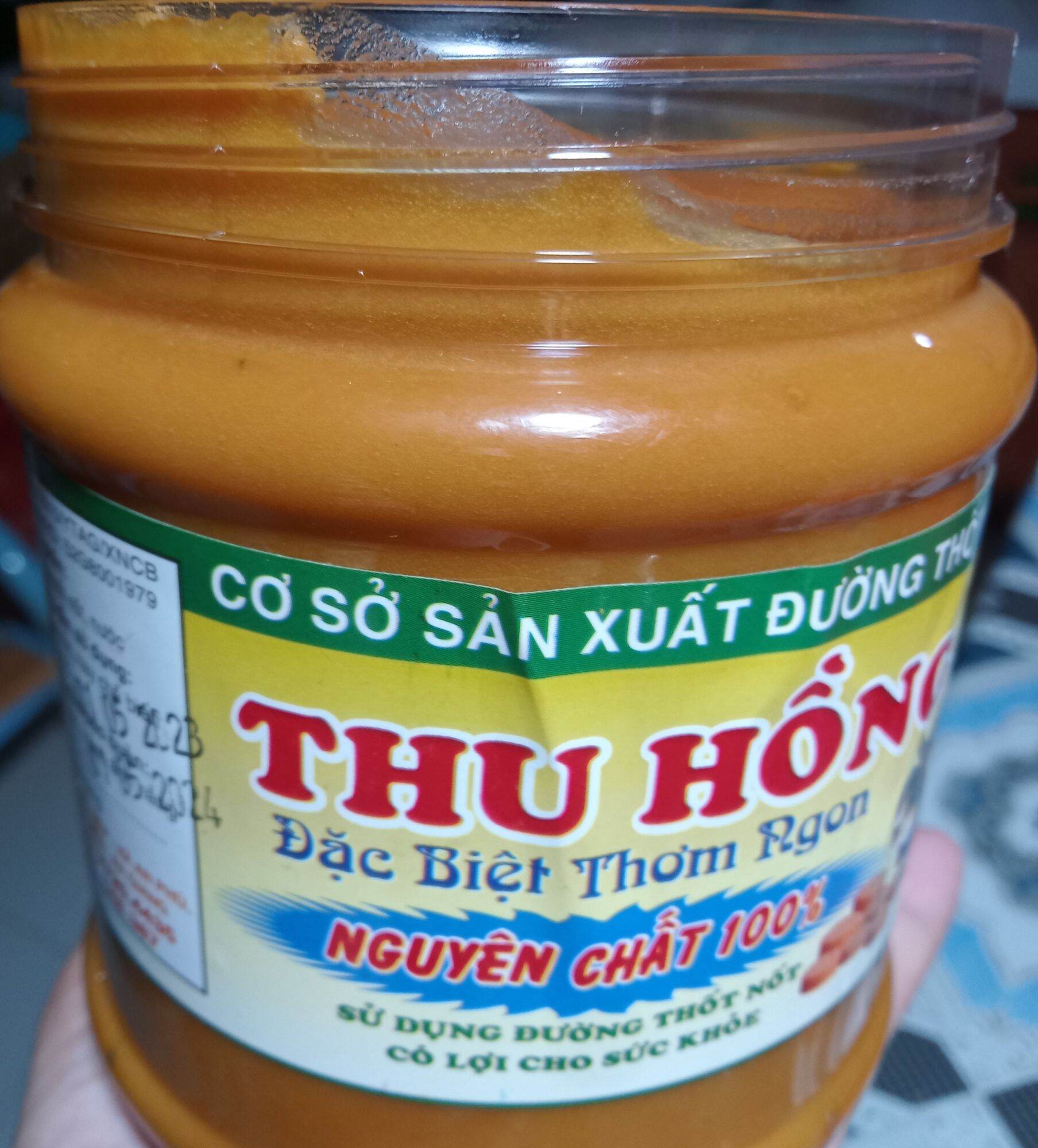 1kg đường thốt nốt nguyên chất đặc sản an giang đóng hủ