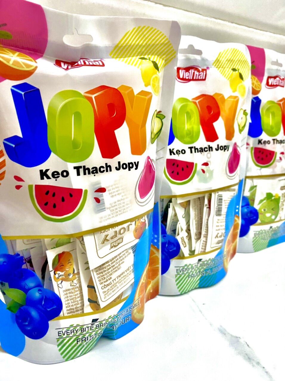 THẠCH TRÁI CÂY JOPY VIỆT THÁI 350GR