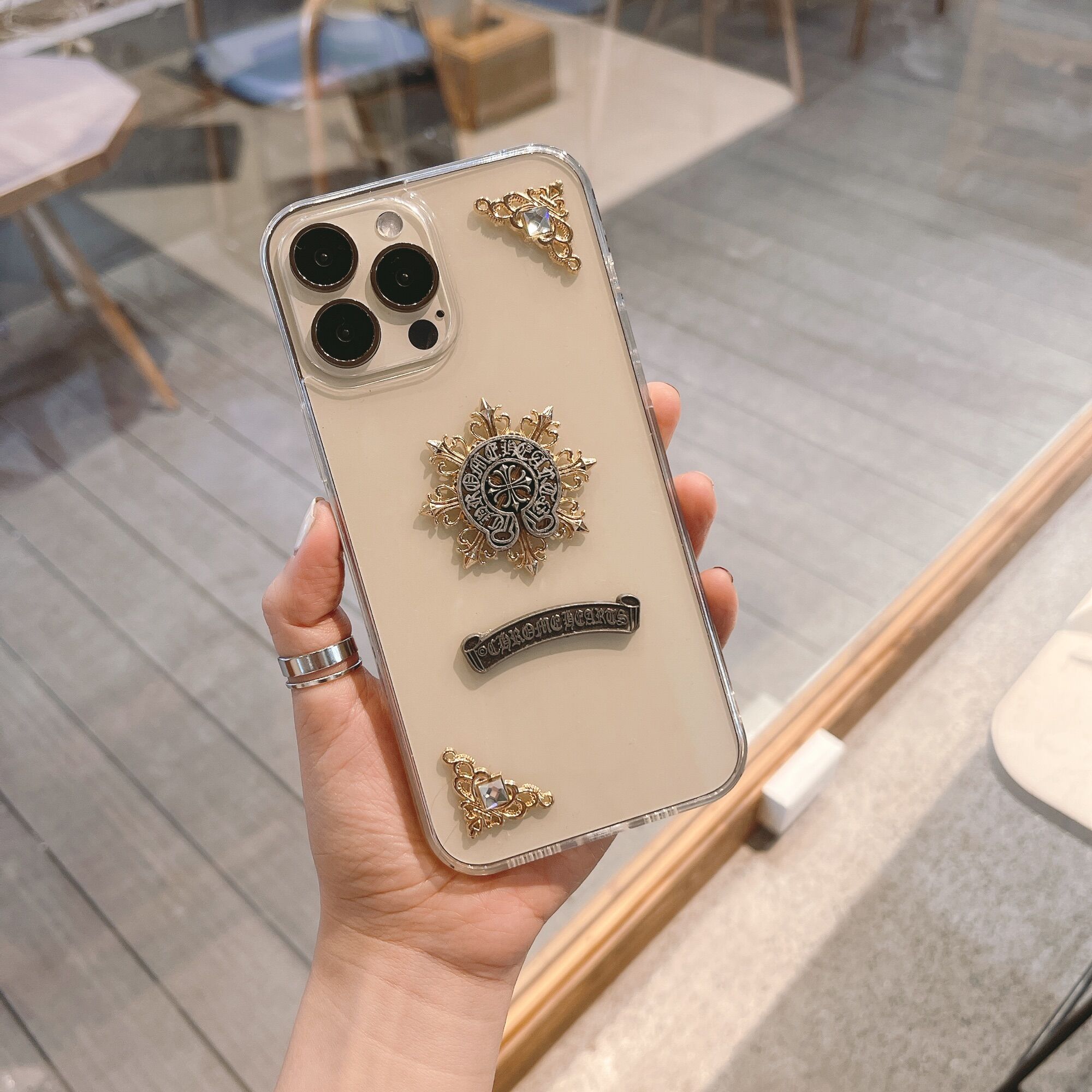 Ốp lưng iphone CHROME HEART SANG CHẢNH