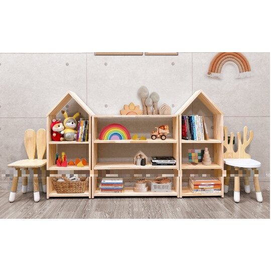 Combo kệ Montessori 3 tầng