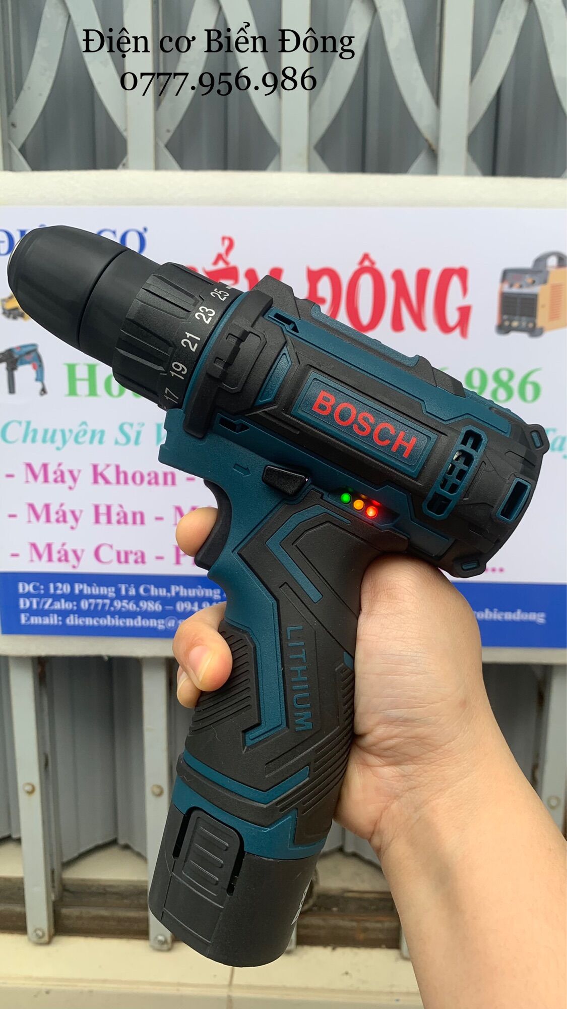Máy khoan pin cầm tay bosh 12 malaysia
