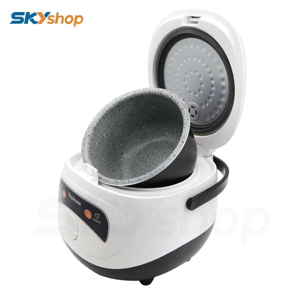 Nồi cơm điện 1 lit NAGAKAWA NAG0134 - 2 màu sắc lựa chọn