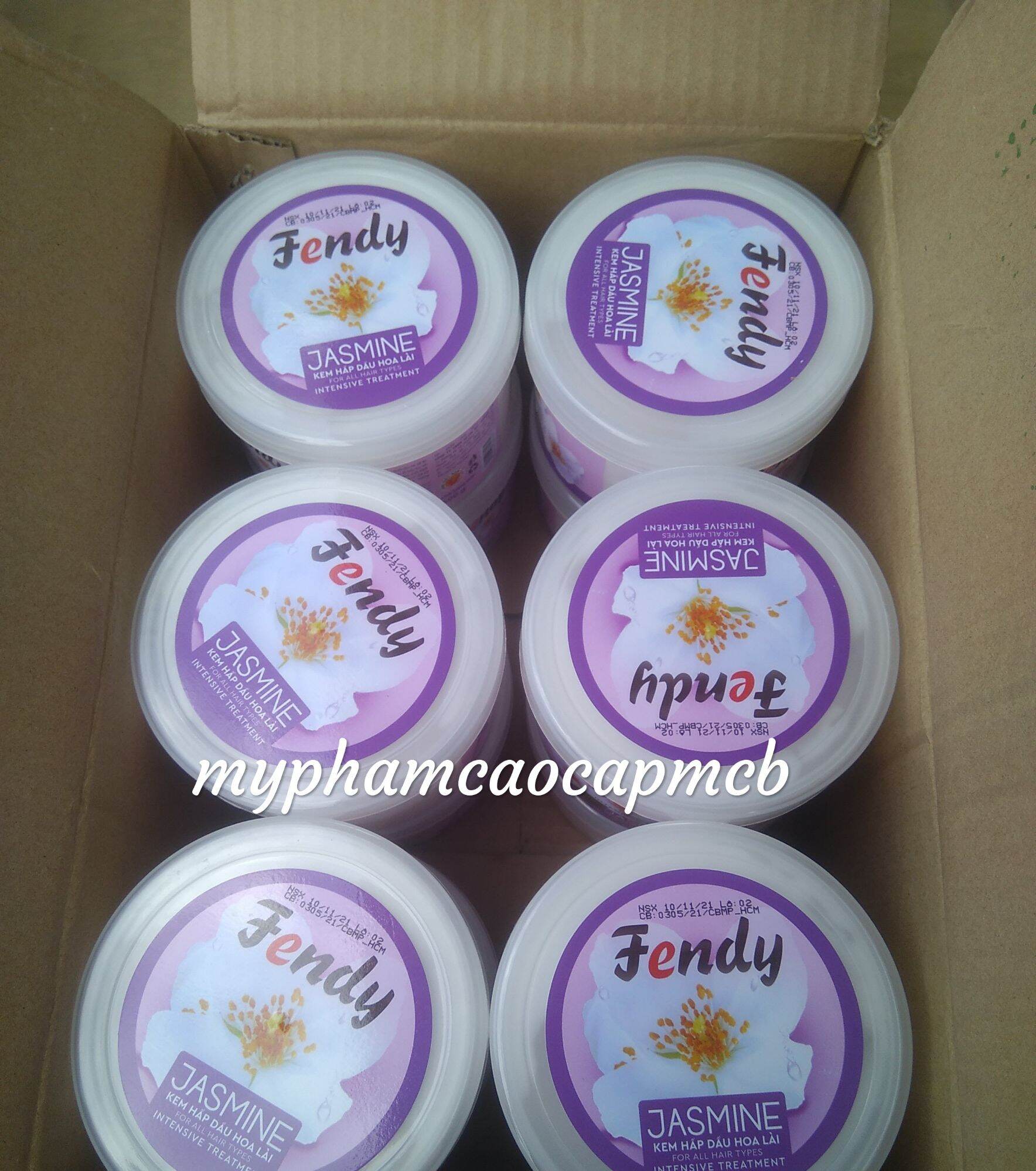 kem hấp dầu ủ tóc Fendy hoa lài 500ml