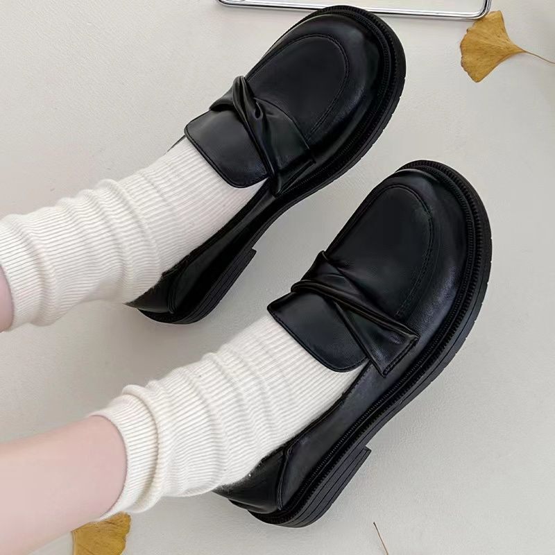 giày đế đốc nữ chất da mềm êm chất phong cách hàn quốc mã 1042